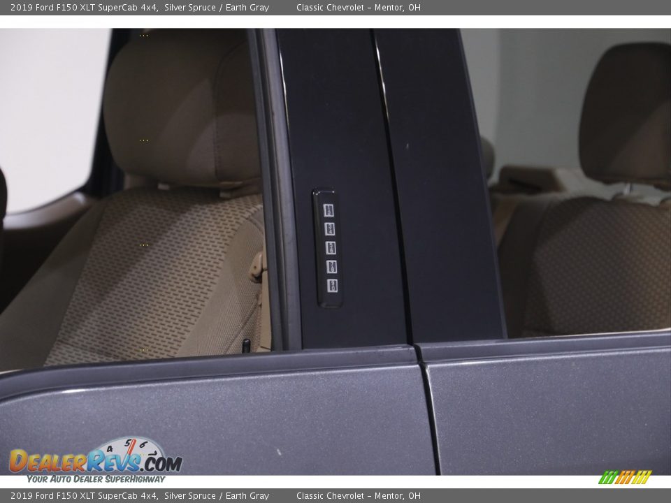 2019 Ford F150 XLT SuperCab 4x4 Silver Spruce / Earth Gray Photo #4