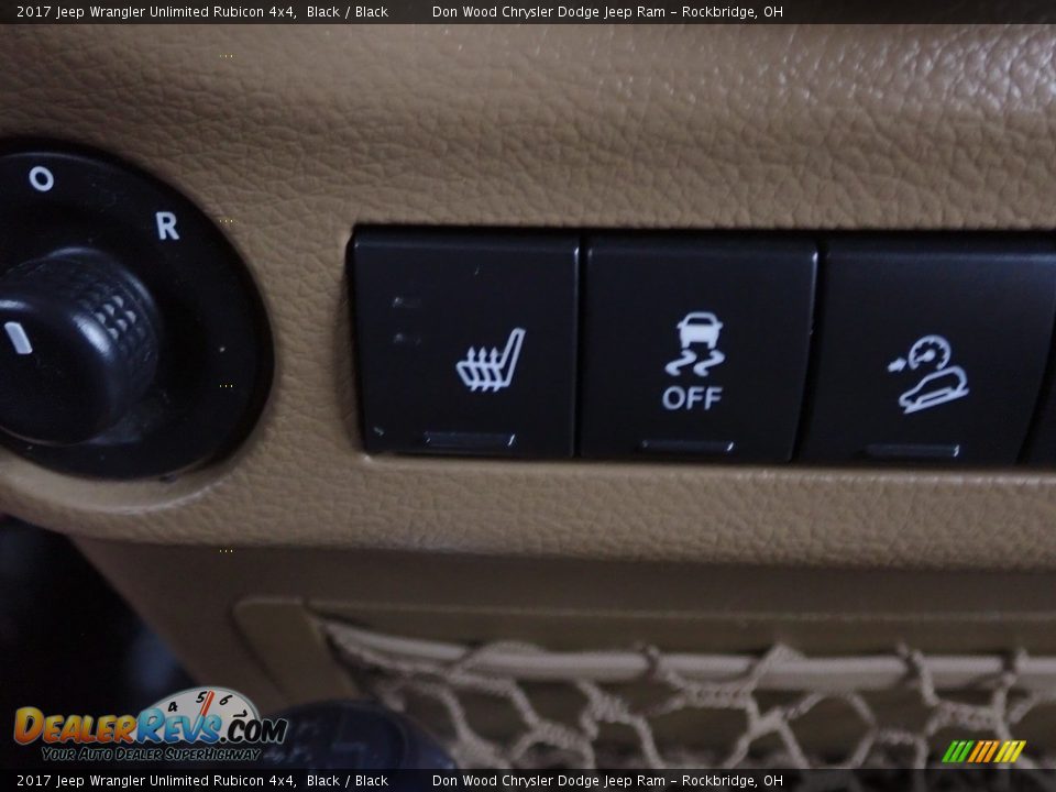 2017 Jeep Wrangler Unlimited Rubicon 4x4 Black / Black Photo #3