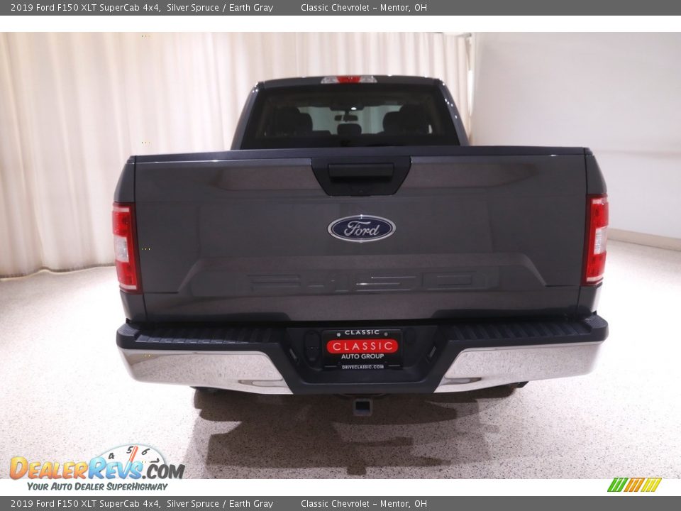 2019 Ford F150 XLT SuperCab 4x4 Silver Spruce / Earth Gray Photo #18