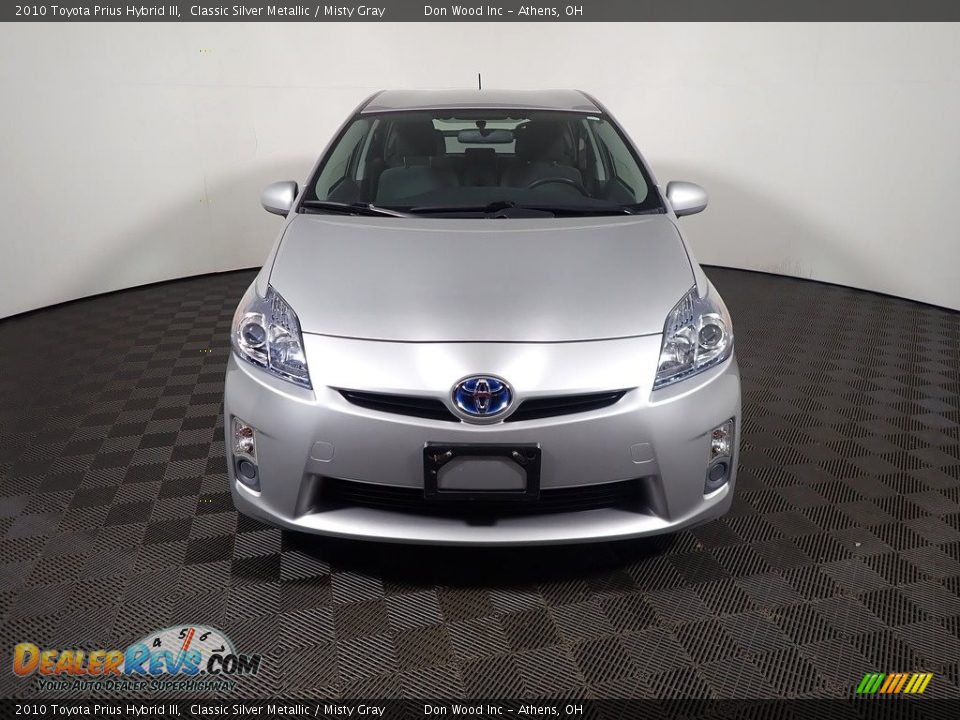 2010 Toyota Prius Hybrid III Classic Silver Metallic / Misty Gray Photo #5
