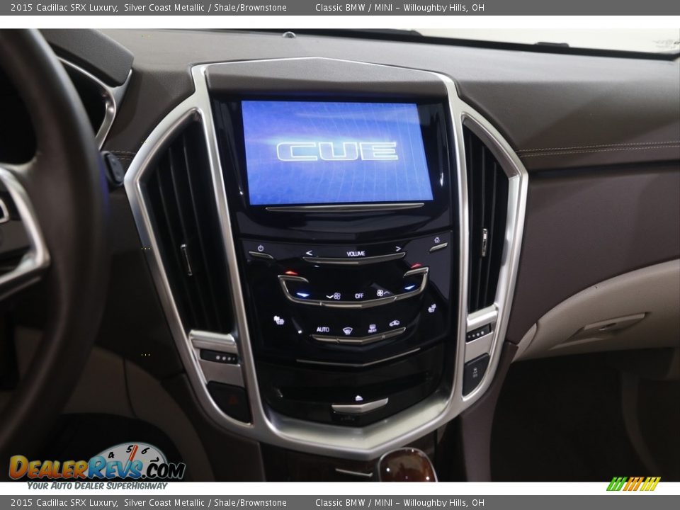 2015 Cadillac SRX Luxury Silver Coast Metallic / Shale/Brownstone Photo #9