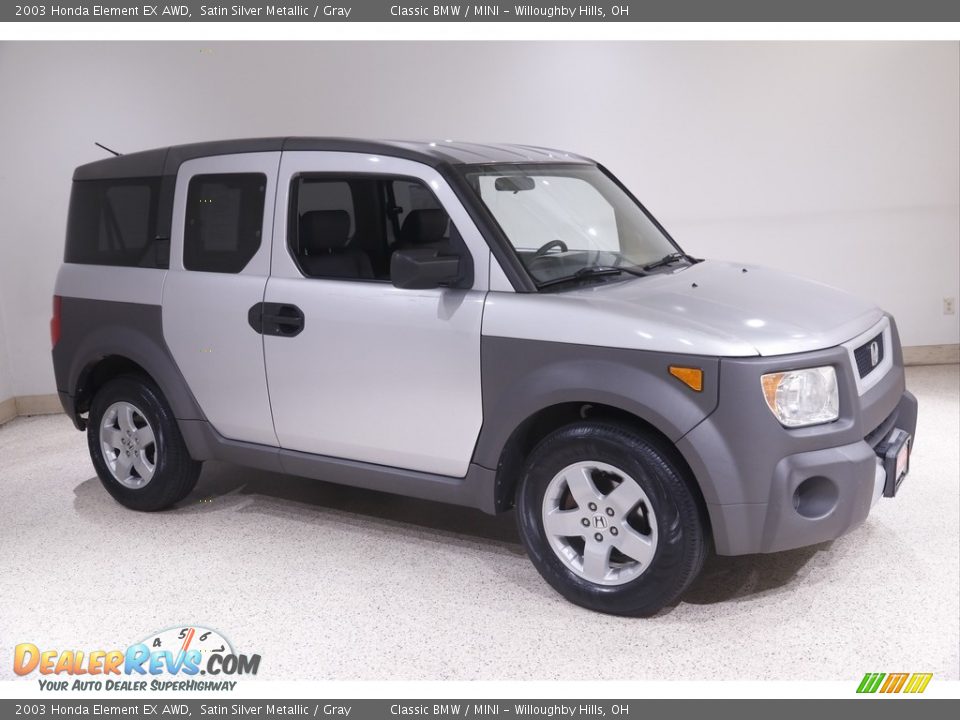 2003 Honda Element EX AWD Satin Silver Metallic / Gray Photo #1