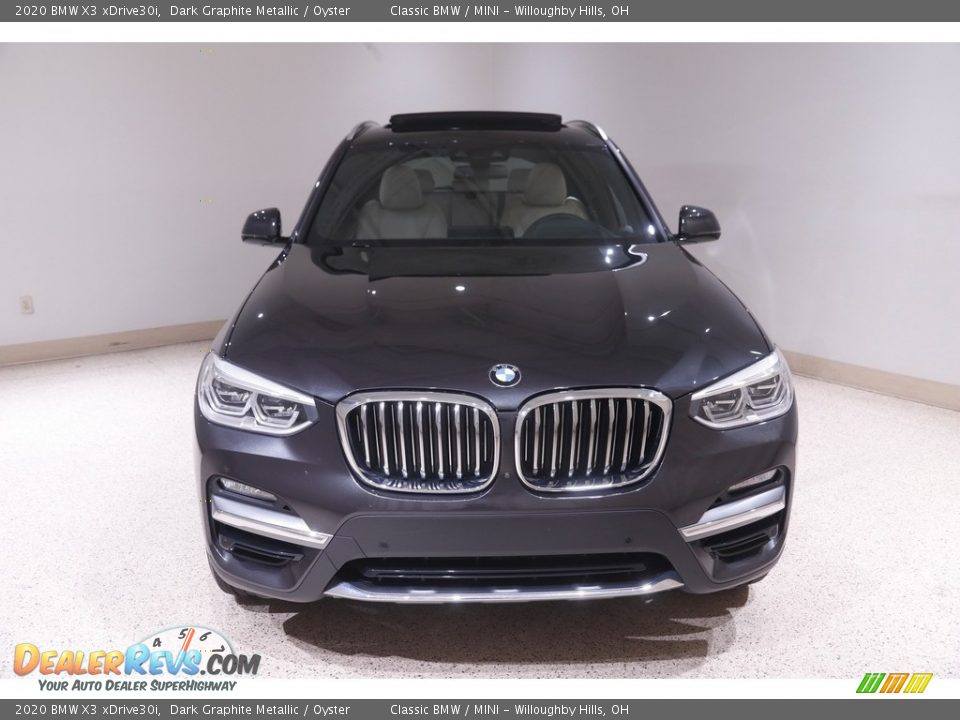 2020 BMW X3 xDrive30i Dark Graphite Metallic / Oyster Photo #2