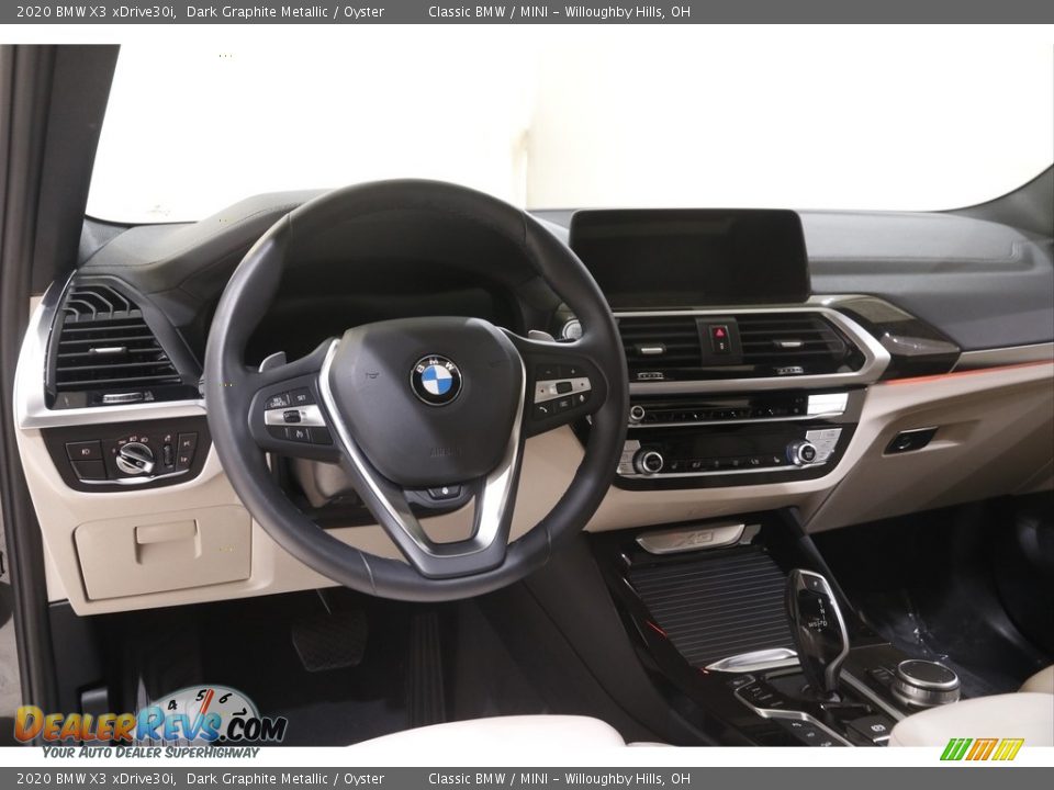 2020 BMW X3 xDrive30i Dark Graphite Metallic / Oyster Photo #6