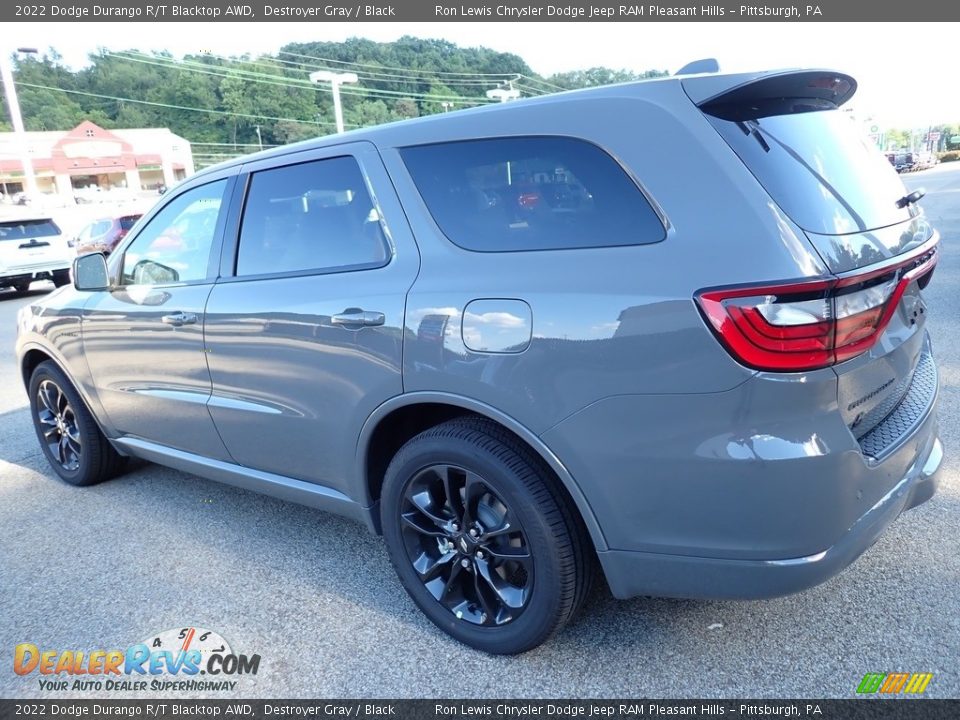 2022 Dodge Durango R/T Blacktop AWD Destroyer Gray / Black Photo #3