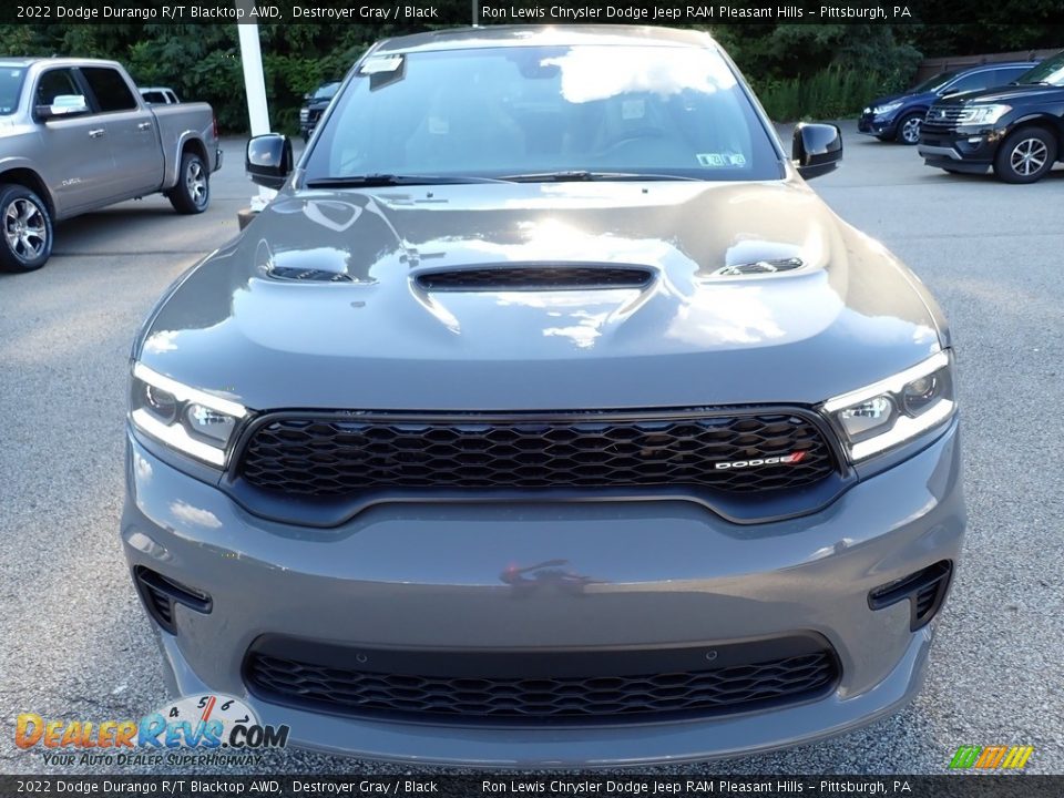 2022 Dodge Durango R/T Blacktop AWD Destroyer Gray / Black Photo #9