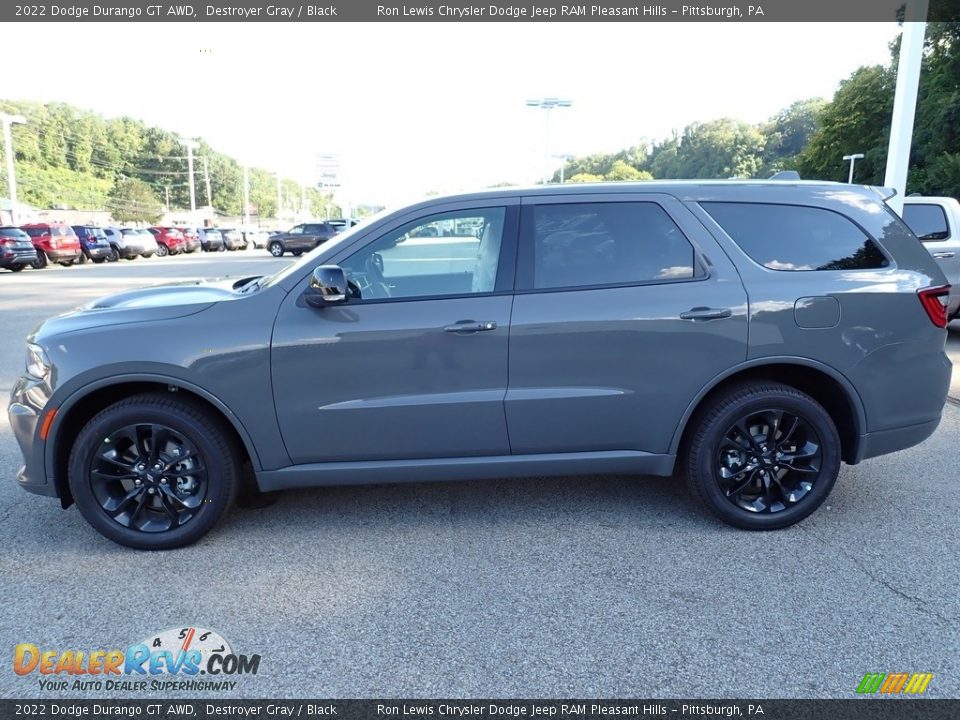 2022 Dodge Durango GT AWD Destroyer Gray / Black Photo #2