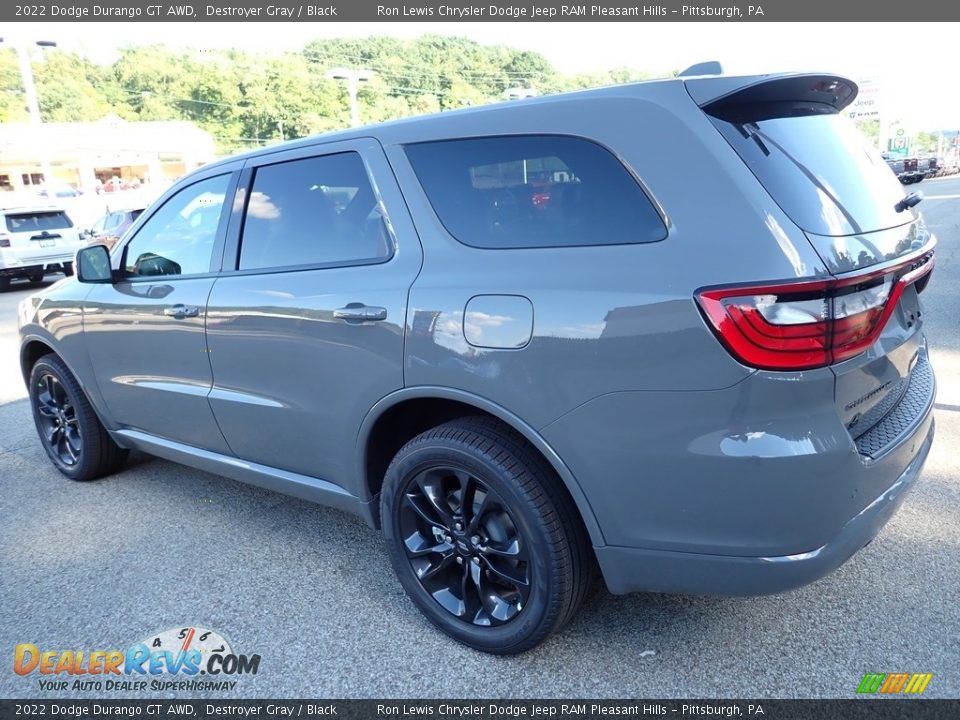 2022 Dodge Durango GT AWD Destroyer Gray / Black Photo #3