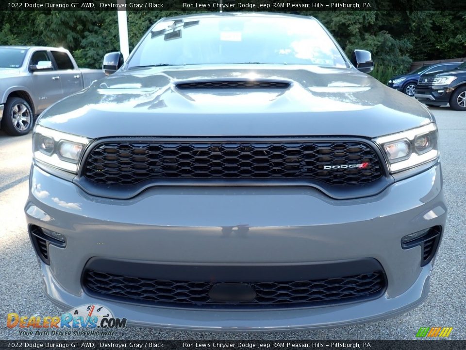 2022 Dodge Durango GT AWD Destroyer Gray / Black Photo #9