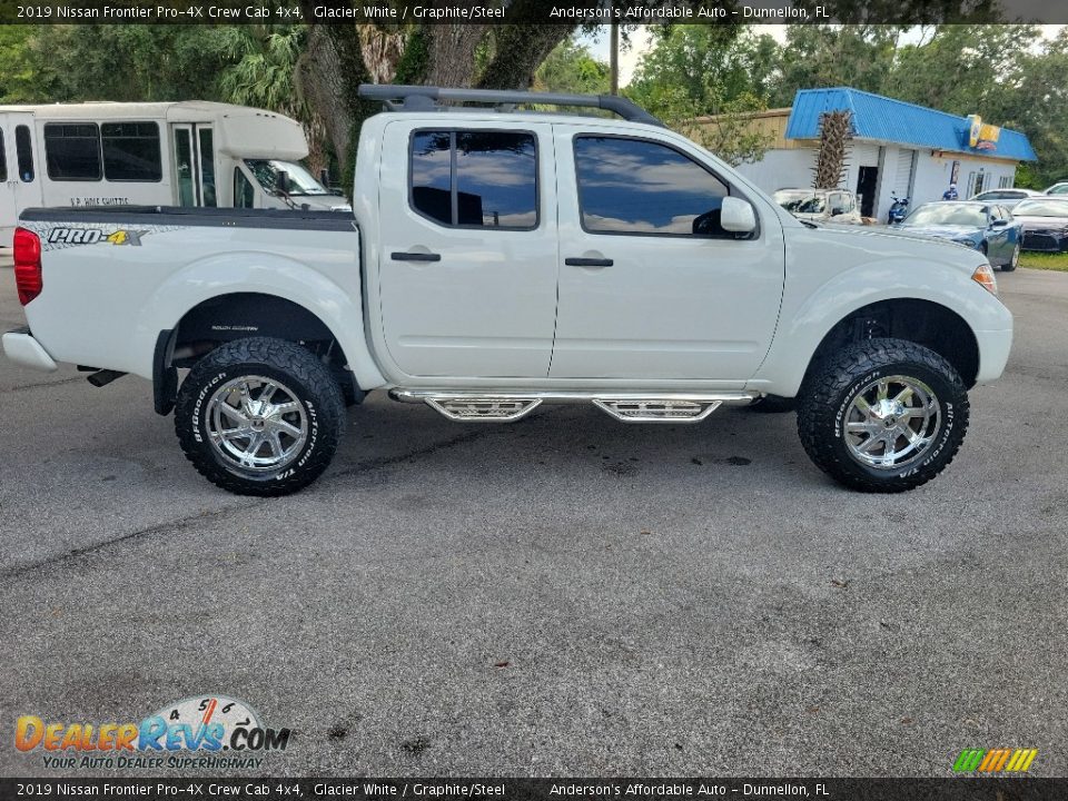 Glacier White 2019 Nissan Frontier Pro-4X Crew Cab 4x4 Photo #2