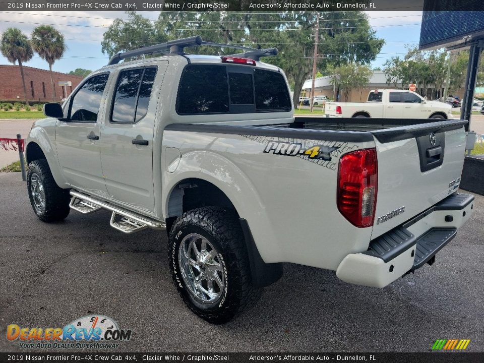 Glacier White 2019 Nissan Frontier Pro-4X Crew Cab 4x4 Photo #5