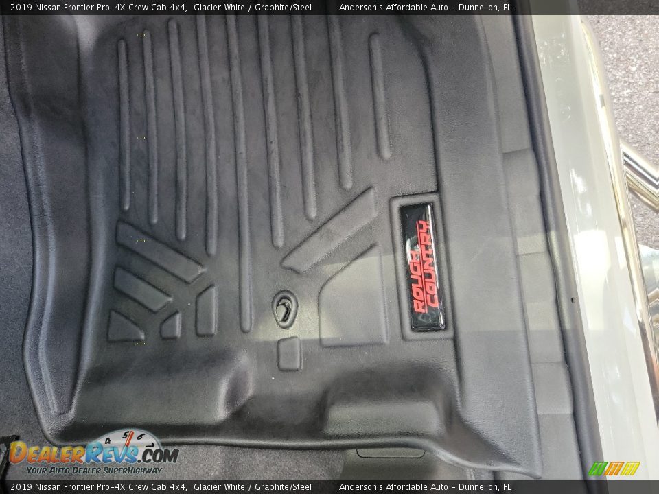 2019 Nissan Frontier Pro-4X Crew Cab 4x4 Glacier White / Graphite/Steel Photo #25