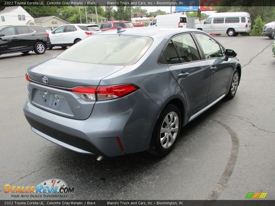 2022 Toyota Corolla LE Celestite Gray Metallic / Black Photo #4