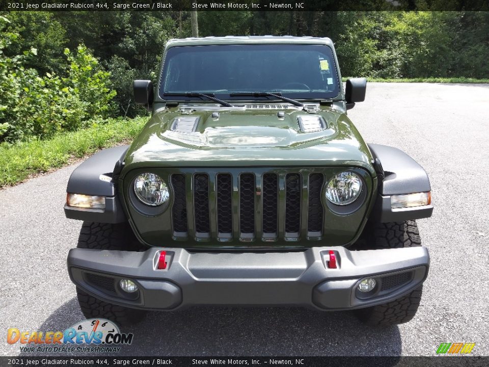 2021 Jeep Gladiator Rubicon 4x4 Sarge Green / Black Photo #4