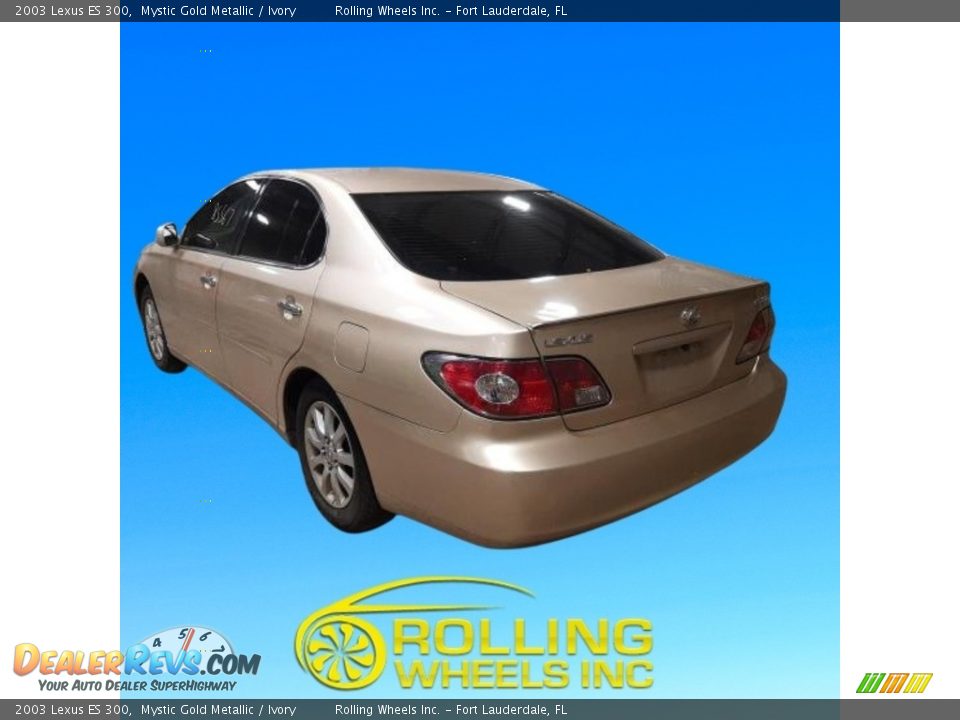 2003 Lexus ES 300 Mystic Gold Metallic / Ivory Photo #2