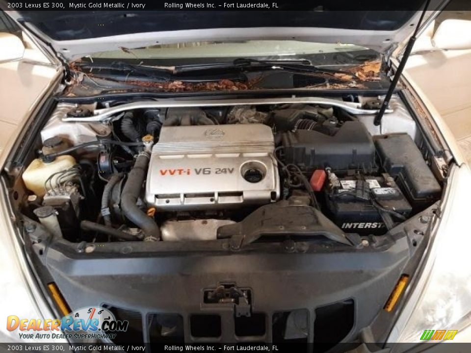 2003 Lexus ES 300 Mystic Gold Metallic / Ivory Photo #3