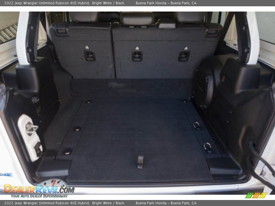 2022 Jeep Wrangler Unlimited Rubicon 4XE Hybrid Bright White / Black Photo #19