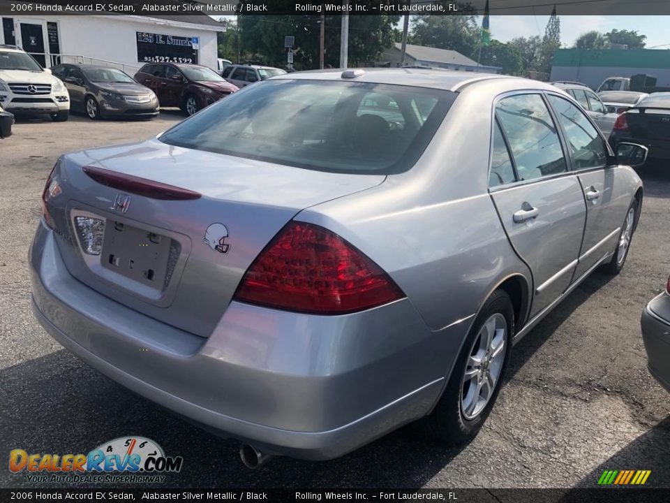 2006 Honda Accord EX Sedan Alabaster Silver Metallic / Black Photo #3