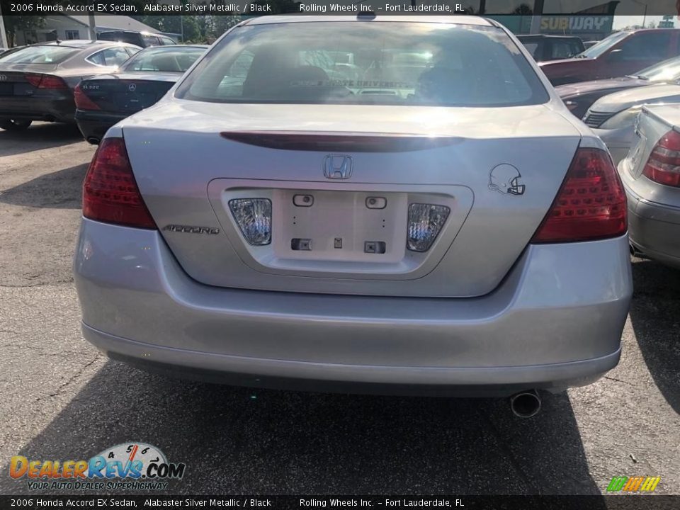 2006 Honda Accord EX Sedan Alabaster Silver Metallic / Black Photo #4