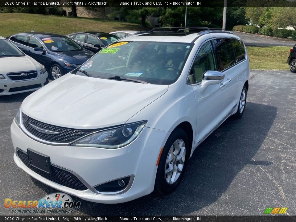 2020 Chrysler Pacifica Limited Bright White / Alloy/Black Photo #2