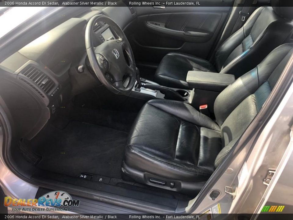 2006 Honda Accord EX Sedan Alabaster Silver Metallic / Black Photo #7