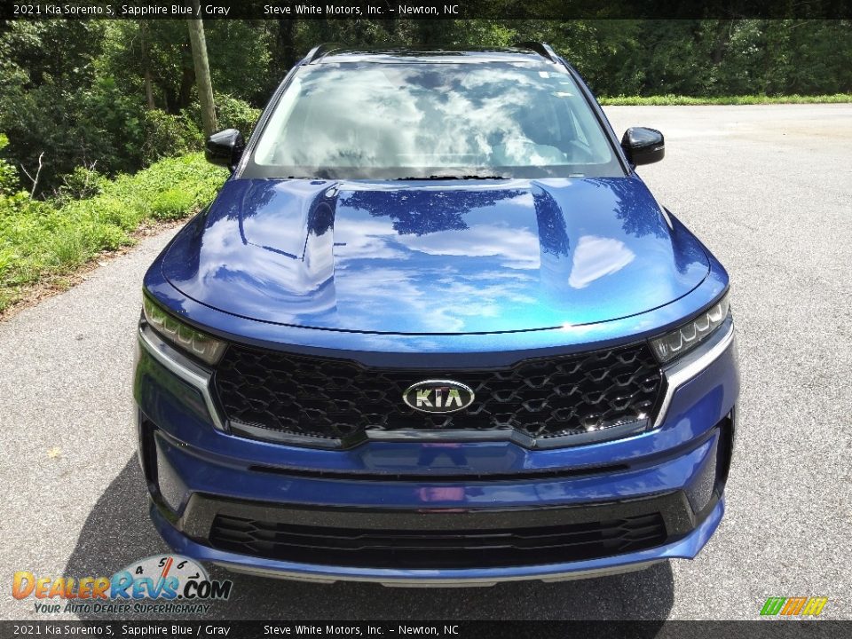 2021 Kia Sorento S Sapphire Blue / Gray Photo #4