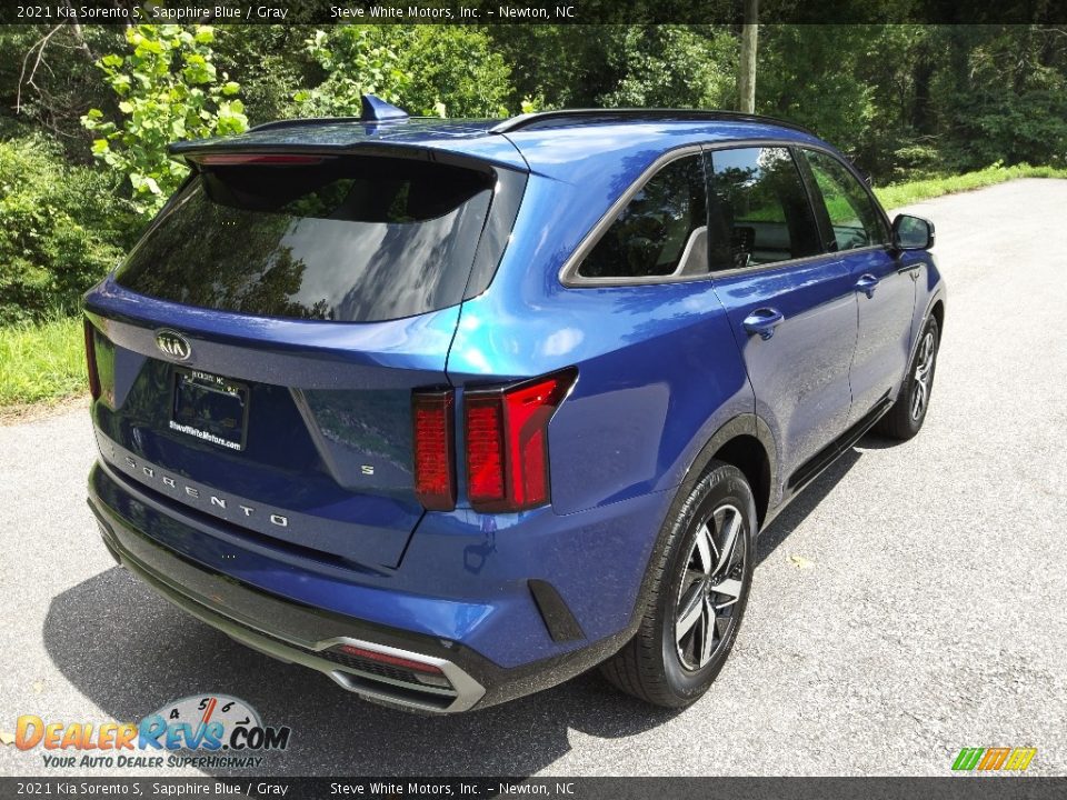 2021 Kia Sorento S Sapphire Blue / Gray Photo #7