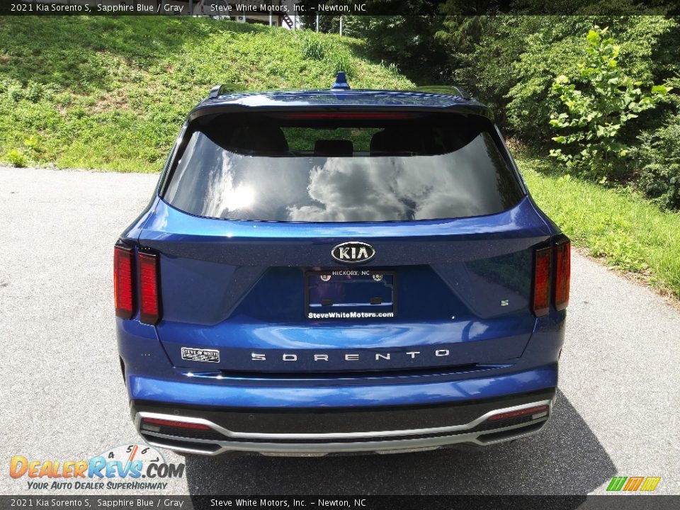 2021 Kia Sorento S Sapphire Blue / Gray Photo #8