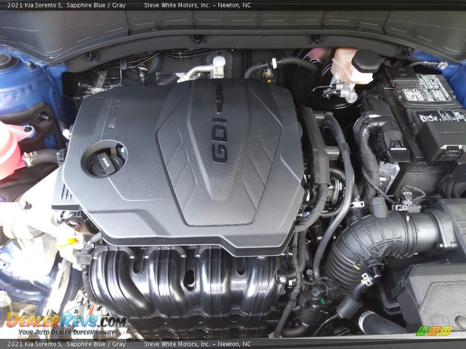 2021 Kia Sorento S 2.5 Liter DOHC 16-Valve D-CVVT 4 Cylinder Engine Photo #10