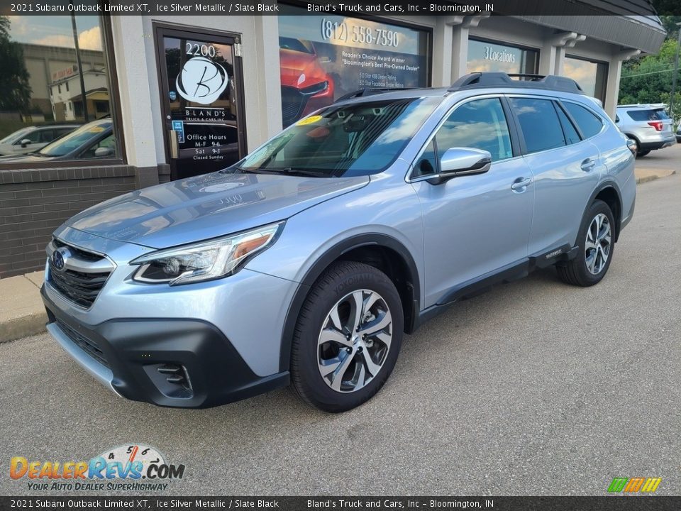 2021 Subaru Outback Limited XT Ice Silver Metallic / Slate Black Photo #2