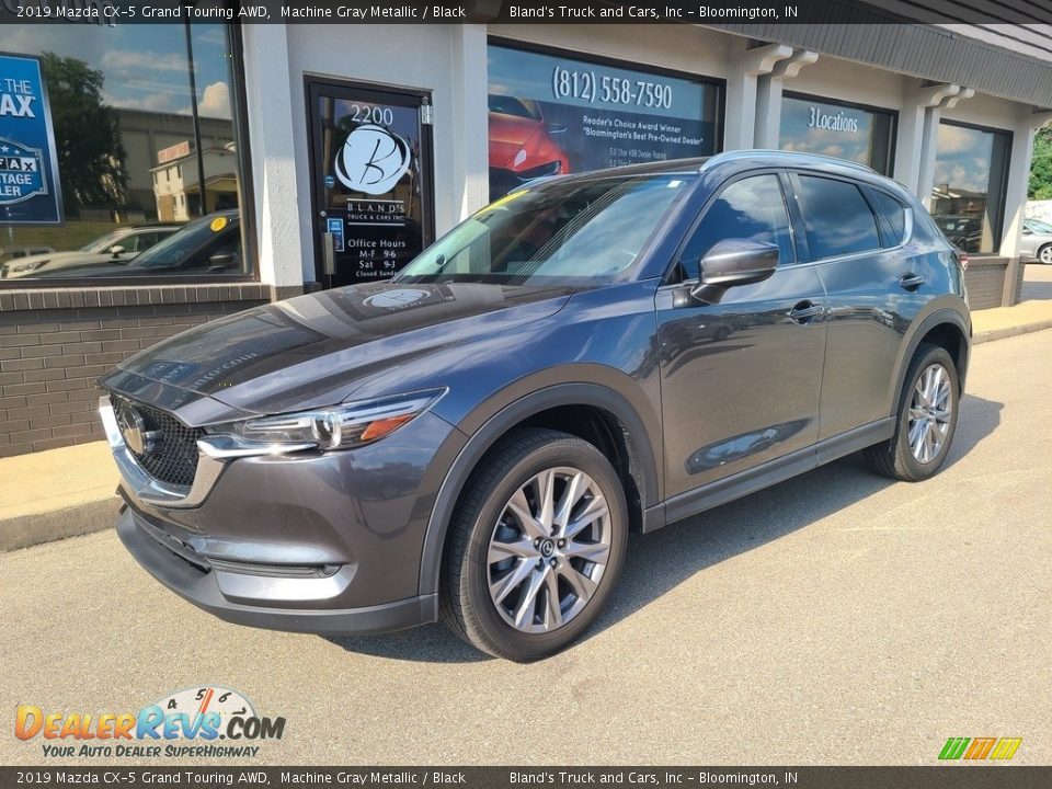 2019 Mazda CX-5 Grand Touring AWD Machine Gray Metallic / Black Photo #2