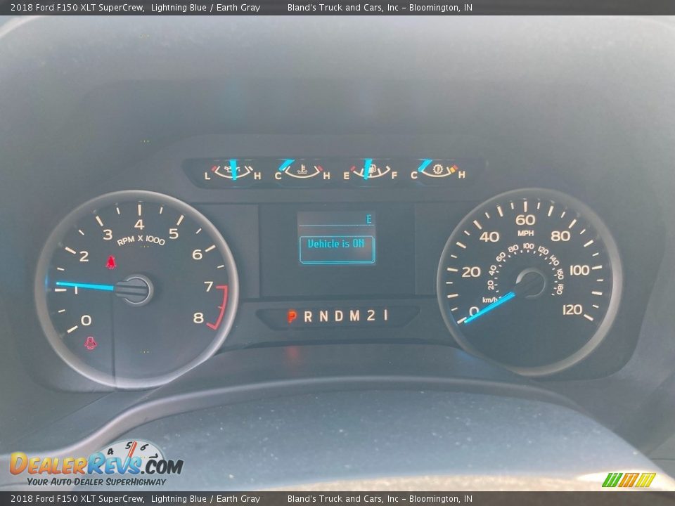 2018 Ford F150 XLT SuperCrew Gauges Photo #17