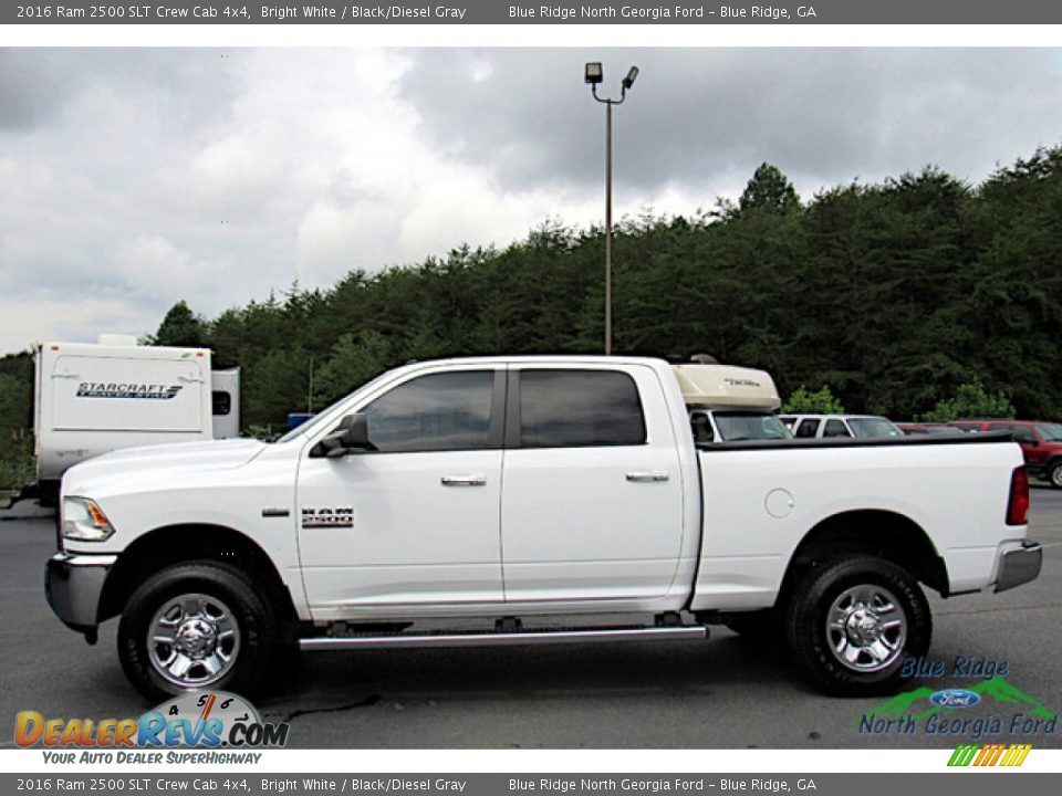 Bright White 2016 Ram 2500 SLT Crew Cab 4x4 Photo #2