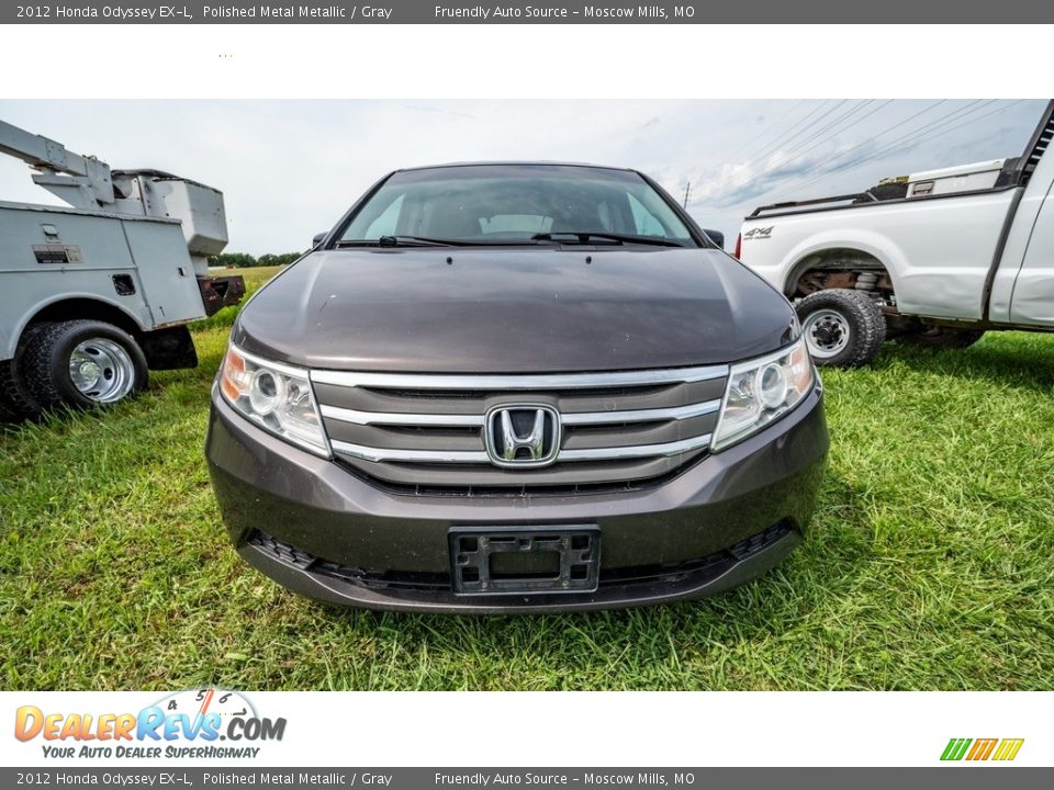 2012 Honda Odyssey EX-L Polished Metal Metallic / Gray Photo #8