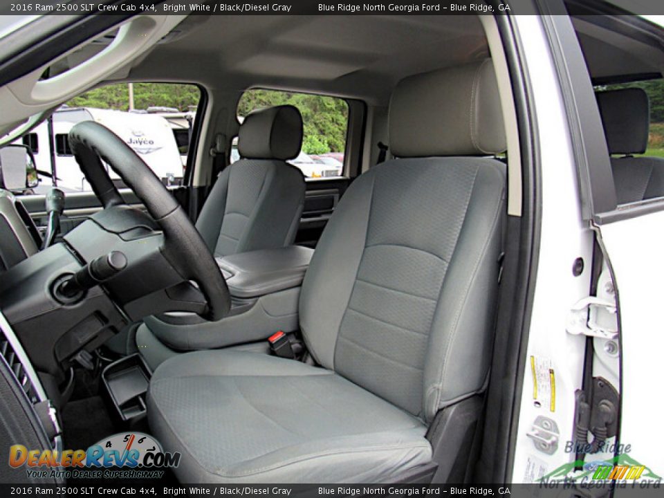 Front Seat of 2016 Ram 2500 SLT Crew Cab 4x4 Photo #11