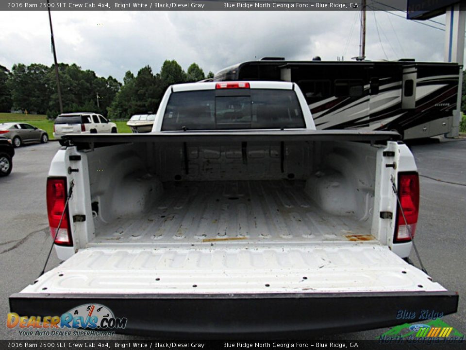 2016 Ram 2500 SLT Crew Cab 4x4 Bright White / Black/Diesel Gray Photo #14