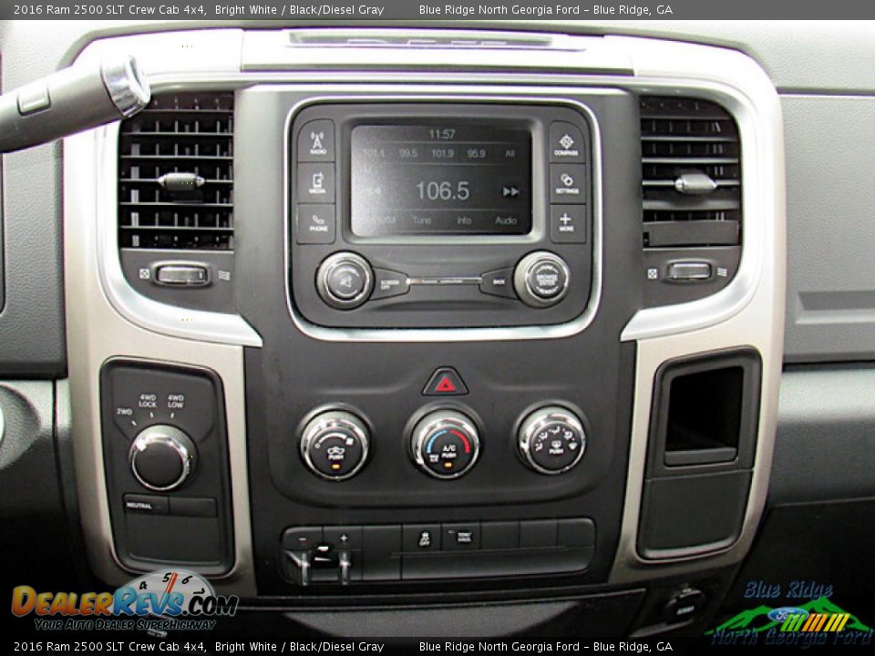 Controls of 2016 Ram 2500 SLT Crew Cab 4x4 Photo #19