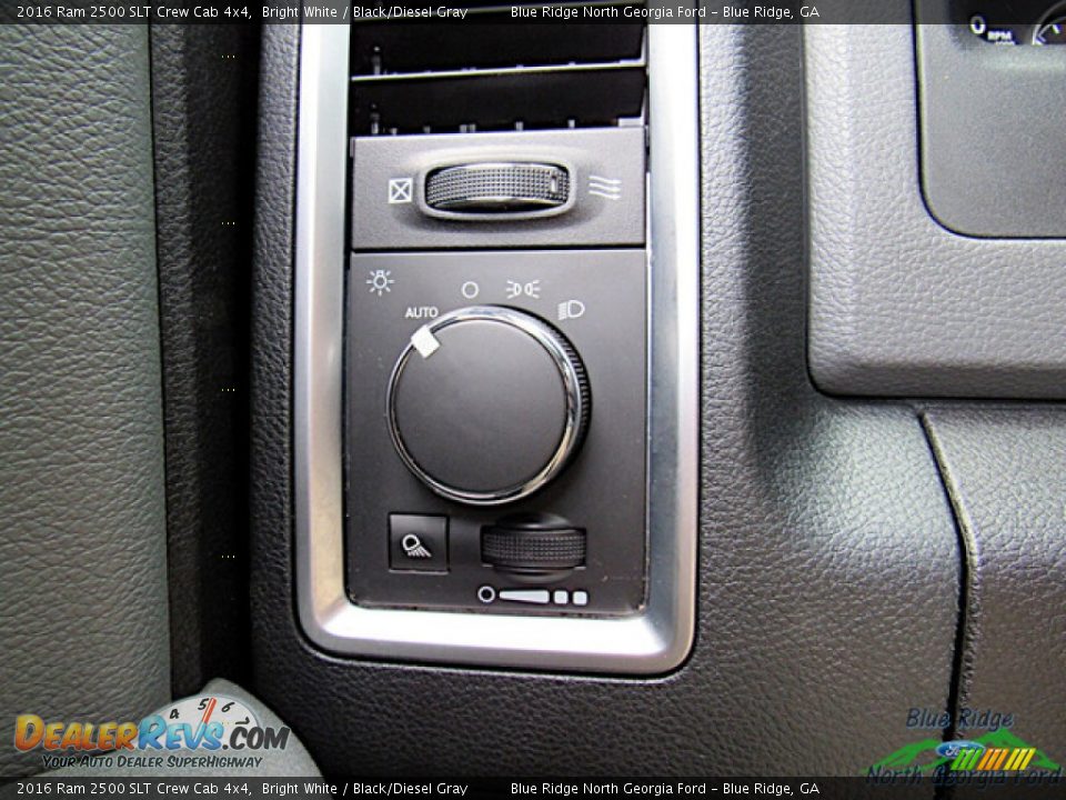 Controls of 2016 Ram 2500 SLT Crew Cab 4x4 Photo #23