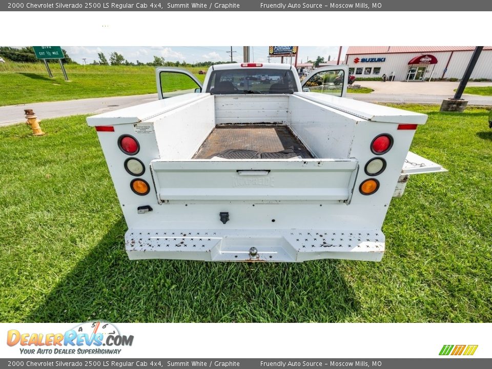 2000 Chevrolet Silverado 2500 LS Regular Cab 4x4 Summit White / Graphite Photo #5