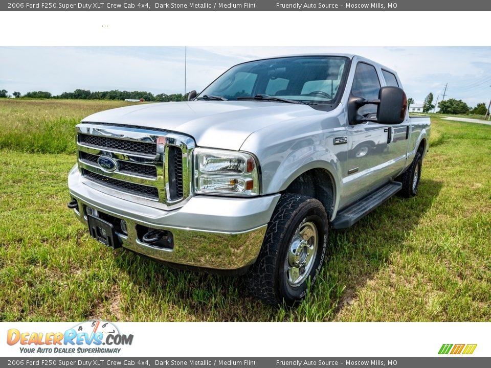 2006 Ford F250 Super Duty XLT Crew Cab 4x4 Dark Stone Metallic / Medium Flint Photo #8