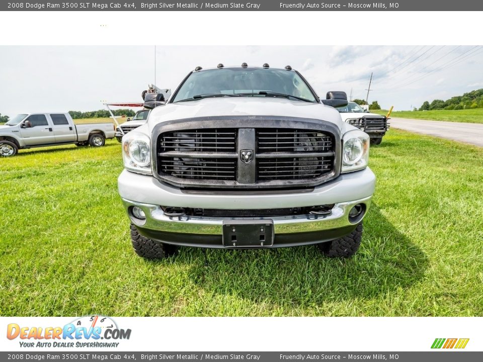 2008 Dodge Ram 3500 SLT Mega Cab 4x4 Bright Silver Metallic / Medium Slate Gray Photo #9