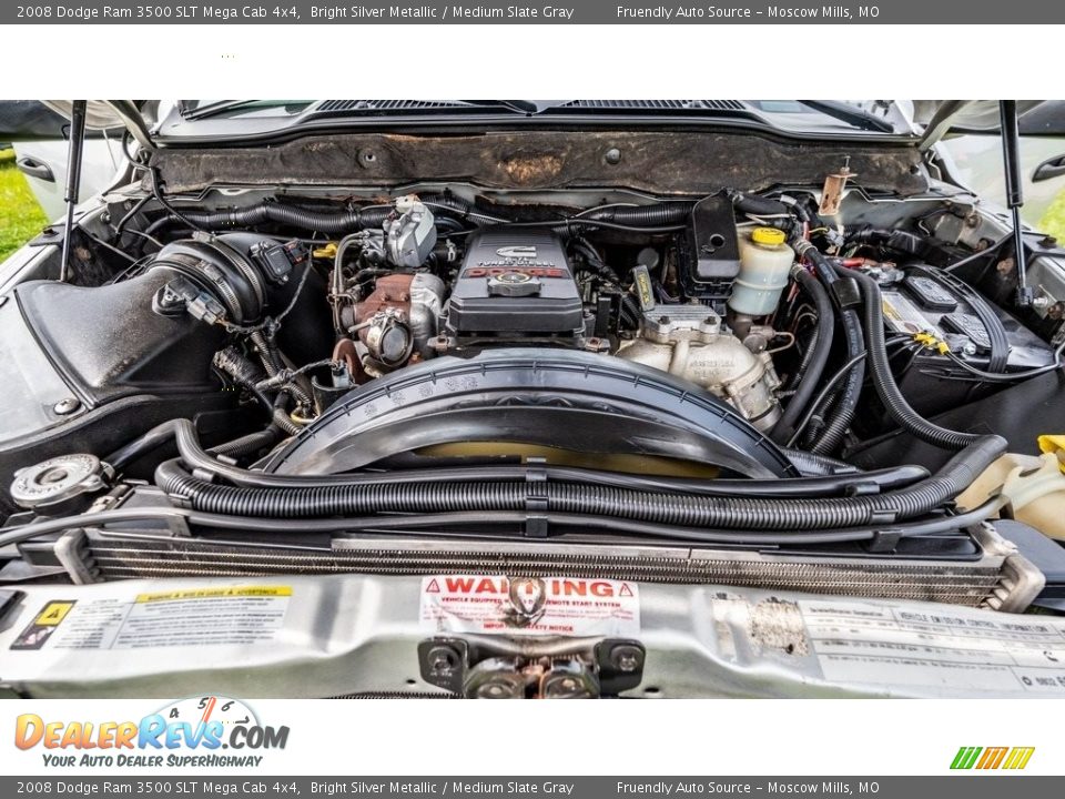 2008 Dodge Ram 3500 SLT Mega Cab 4x4 6.7 Liter Cummins OHV 24-Valve BLUETEC Turbo-Diesel Inline 6-Cylinder Engine Photo #16