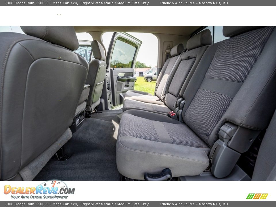 Rear Seat of 2008 Dodge Ram 3500 SLT Mega Cab 4x4 Photo #20