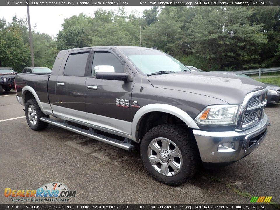 Front 3/4 View of 2016 Ram 3500 Laramie Mega Cab 4x4 Photo #2