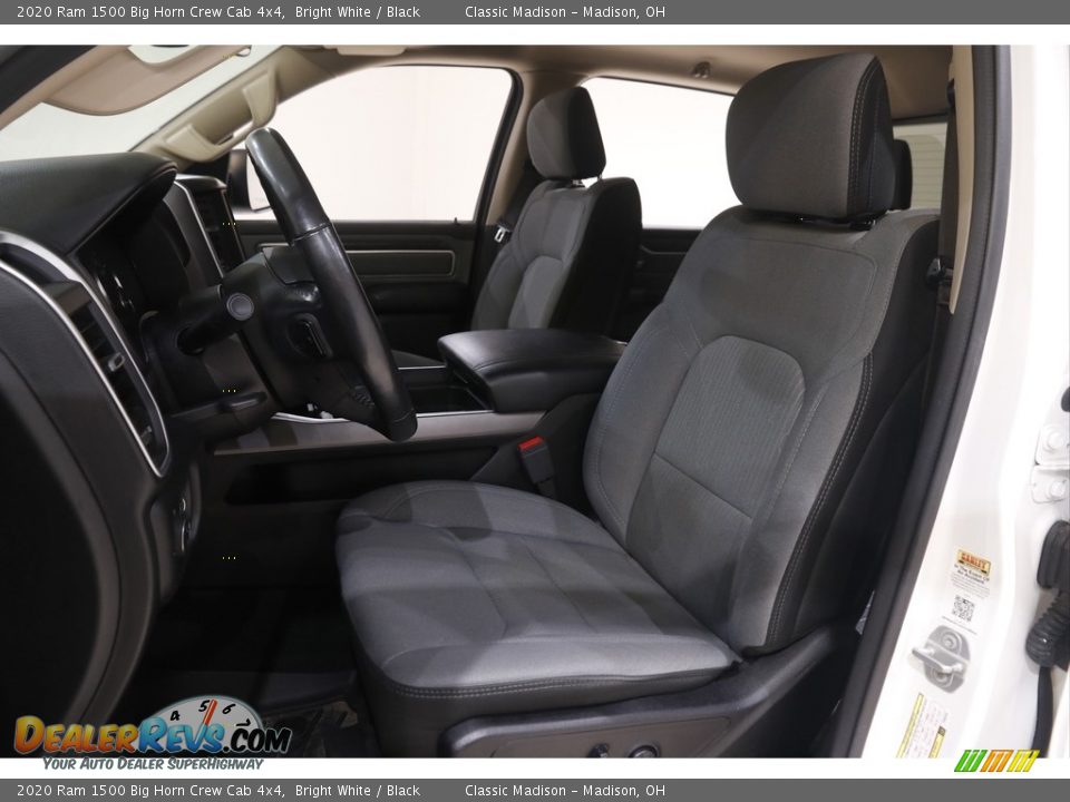 2020 Ram 1500 Big Horn Crew Cab 4x4 Bright White / Black Photo #5