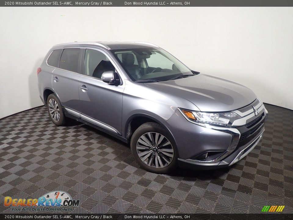 2020 Mitsubishi Outlander SEL S-AWC Mercury Gray / Black Photo #4