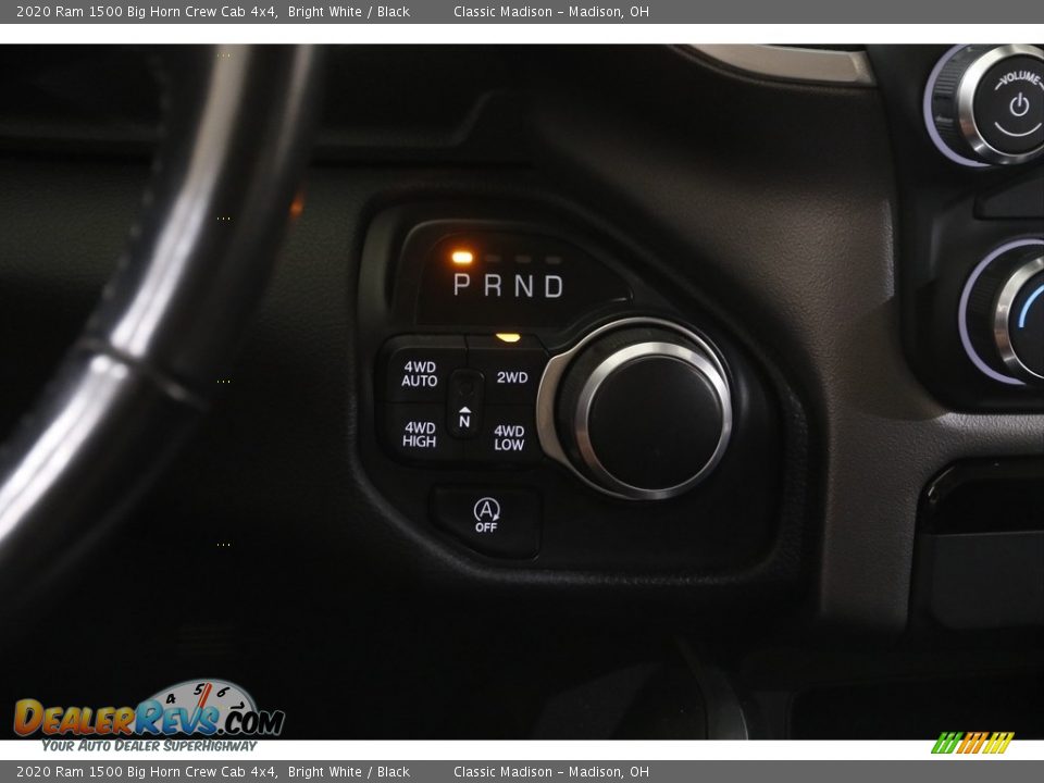 2020 Ram 1500 Big Horn Crew Cab 4x4 Bright White / Black Photo #15