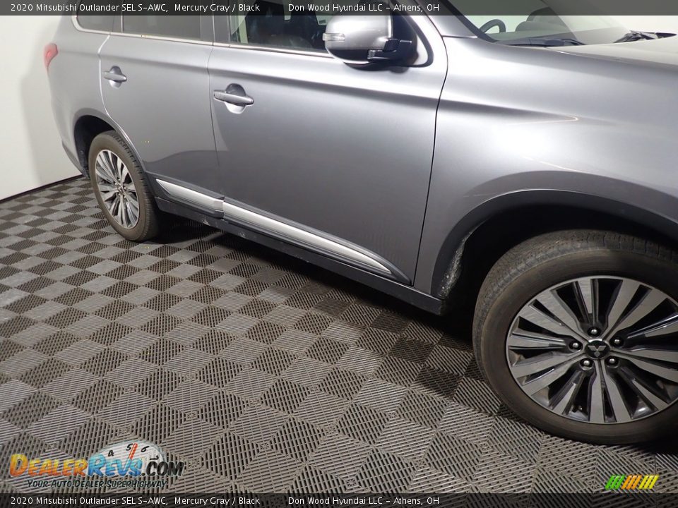 2020 Mitsubishi Outlander SEL S-AWC Mercury Gray / Black Photo #5