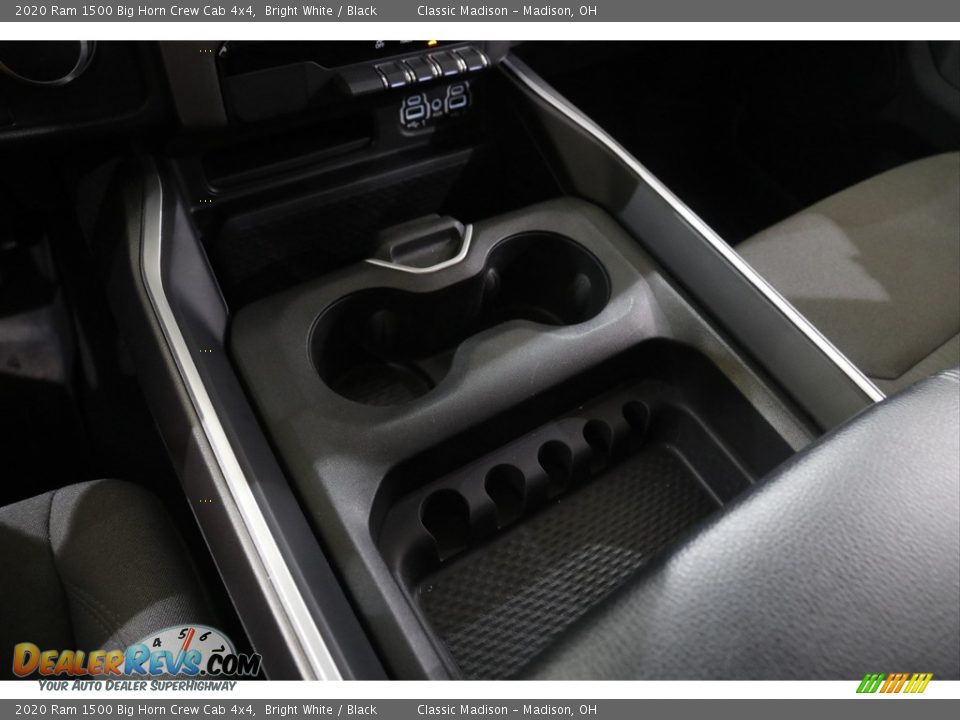 2020 Ram 1500 Big Horn Crew Cab 4x4 Bright White / Black Photo #17