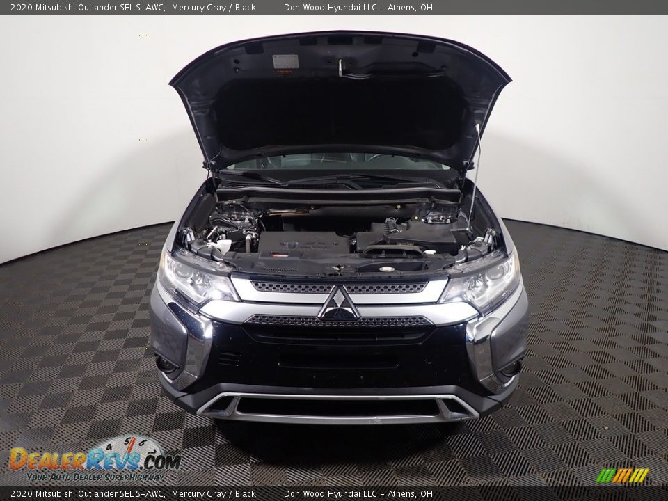 2020 Mitsubishi Outlander SEL S-AWC Mercury Gray / Black Photo #7